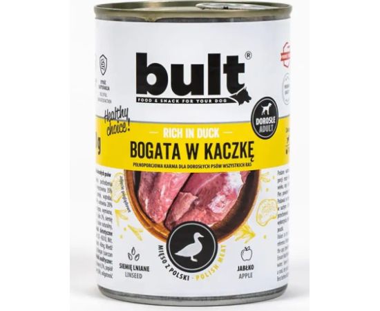 BULT Rich in duck - Wet dog food - 800 g