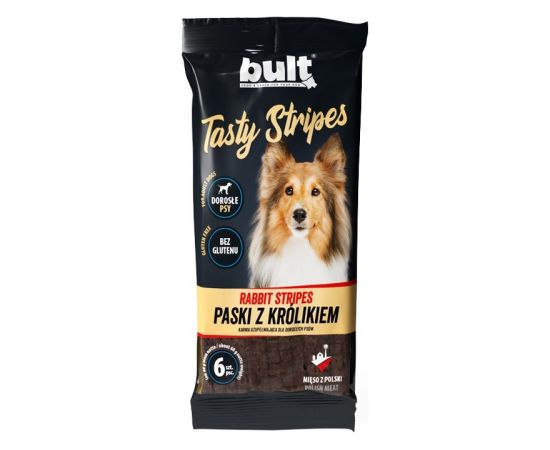 BULT Tasty stripes Rabbit - dog treat - 6 pcs