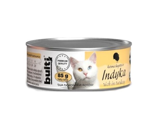 BULTI Rich in turkey - wet cat food - 85g