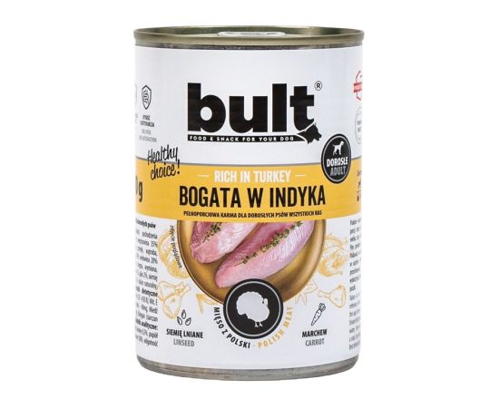 BULT Rich in turkey - wet dog food - 400g