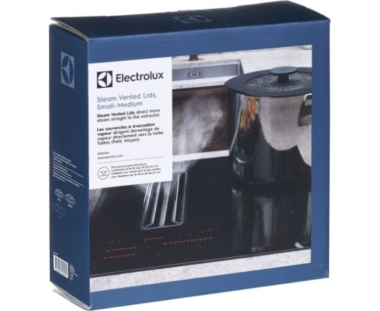 Electrolux E9HOSM pan lid Round Black, Transparent