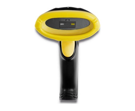 Qoltec 50867 Laser reader 1D | 2D | USB | Black