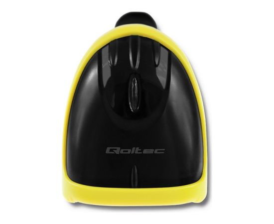 Qoltec 50867 Laser reader 1D | 2D | USB | Black