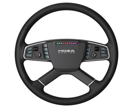 Gaming set - R5 base + TSW truck steering wheel + SRP-Lite pedals + Moza Racing RS071 clamps (PC)