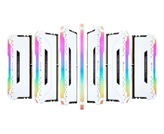 Corsair DDR4 32 GB 2666-CL16 - Dual-Kit - Vengeance RGB PRO White