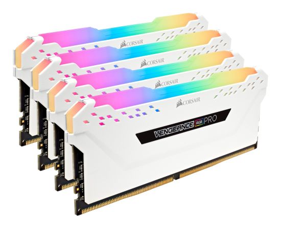 Corsair DDR4 32 GB 3200-CL16 - Quad-Kit - Vengeance RGB PRO White