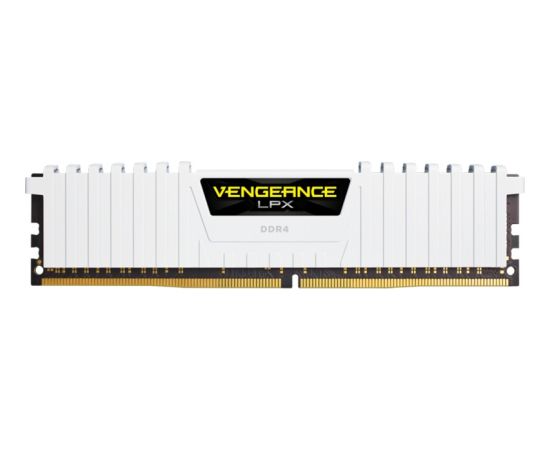 Corsair Vengeance LPX white DIMM Kit 16GB, DDR4-3200, CL16-18-18-36 (CMK16GX4M2B3200C16W)