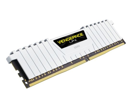 Corsair Vengeance LPX white DIMM Kit 16GB, DDR4-3200, CL16-18-18-36 (CMK16GX4M2B3200C16W)