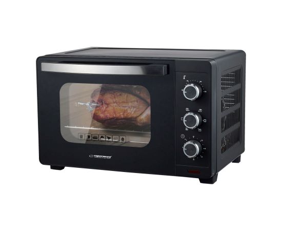 Esperanza EKO006N Mini oven with convection and spit 25 l 1600W Black