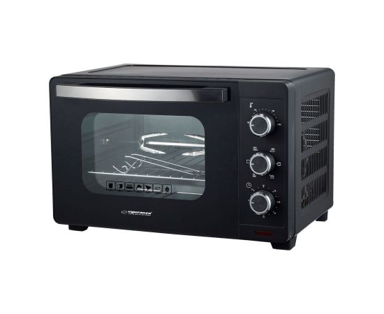 Esperanza EKO006N Mini oven with convection and spit 25 l 1600W Black