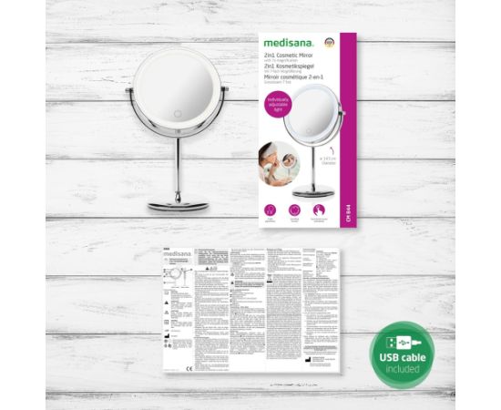 Medisana 2in1 standing cosmetic mirror CM 844