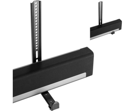 Maclean MC-914 Universal Soundbar Mount Speaker Holder Mounting Under TV up to 15kg VESA Space Saving