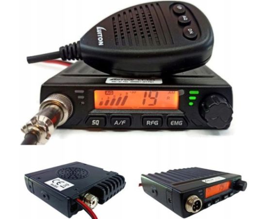 Luiton LT-198 ASQ AM/FM CB Radio Cigarette Lighter Plug Black