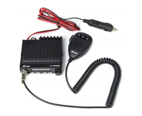Luiton LT-198 ASQ AM/FM CB Radio Cigarette Lighter Plug Black