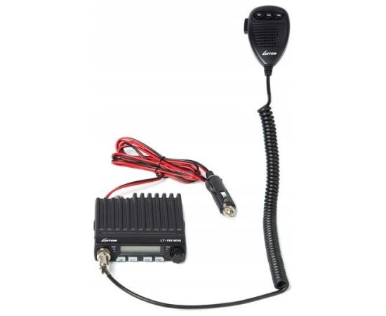 Luiton LT-198 ASQ AM/FM CB Radio Cigarette Lighter Plug Black