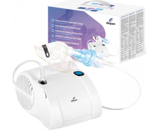 Helbo Silent piston inhaler with two masks