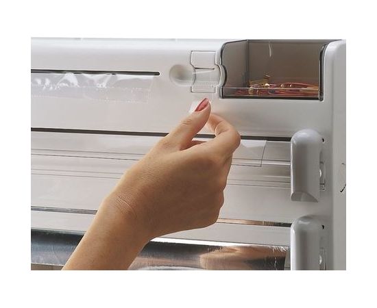 Leifheit 25723 paper towel holder Wall-mounted paper towel holder White