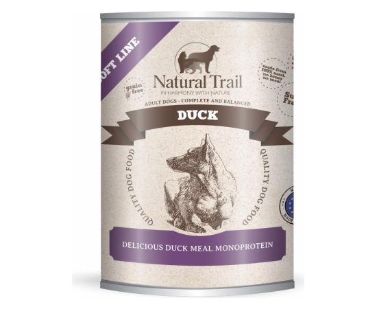 NATURAL TRAIL Duck Soft Line - wet dog food - 800g