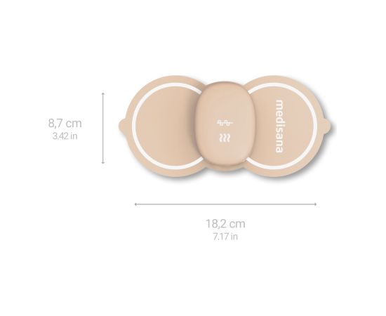 Pads/electrodes for Medisana TT 250 (2 pcs, large)