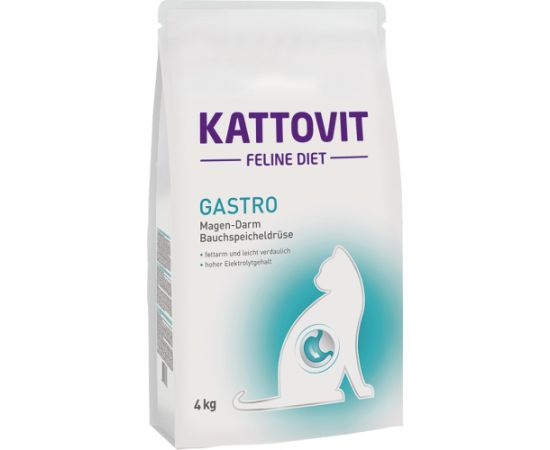 Kattovit Gastro 4kg cats dry food Adult Vegetable
