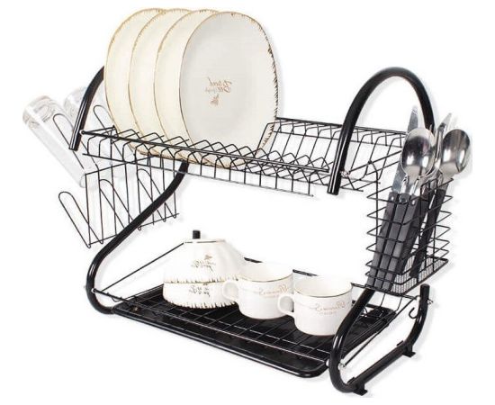 Dish drying rack 53 cm MR-1025-53-BLACK Maestro