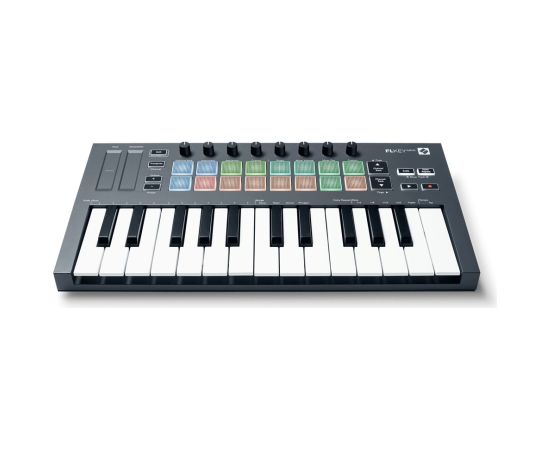 Novation FLKEY Mini - MIDI keyboard dedicated to FL Studio software, 25 keys. Mūzikas instrumenti