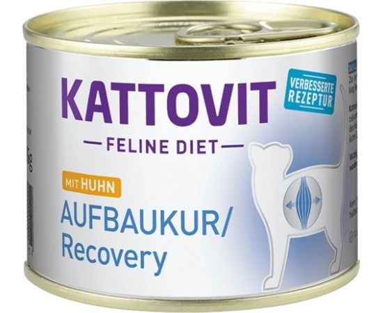 KATTOVIT Feline Diet Aufbaukur Recovery - wet cat food - 185g Kaķu konservi