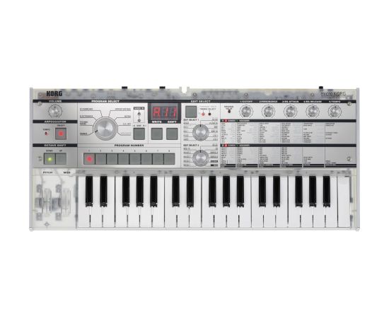 Korg microKORG Crystal - analogue synthesiser with vocoder