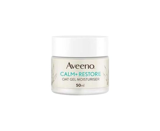 Aveeno Calm + Restore Oat Gel Moisturiser - Zklidňující a hydratující pleťový gel 50ml