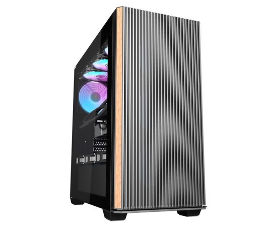 Darkflash DS900WS computer case (black) + 4 fans