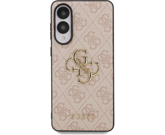 Guess HC 4G PU Big Classic Logo Case Aizsargapvalks priekš Samsung Galaxy S25 Edge