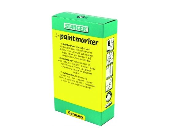 STANGER PAINTMARKER black, 2-4 mm, 10 pcs 219011
