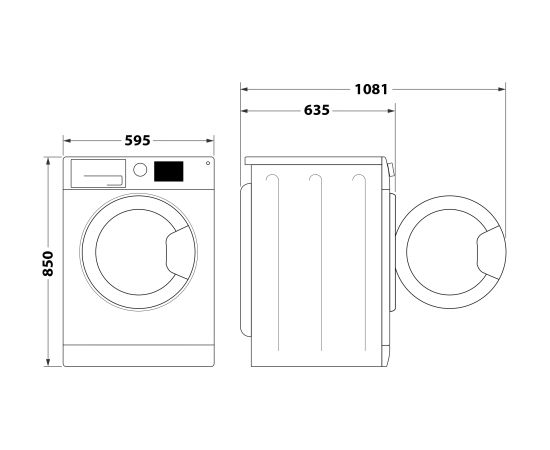 Whirlpool FFD 10489 BCV EE Veļas mazg. mašīna 10kg 1400rpm 6th SENSE