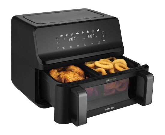 Double hot air fryer Sencor