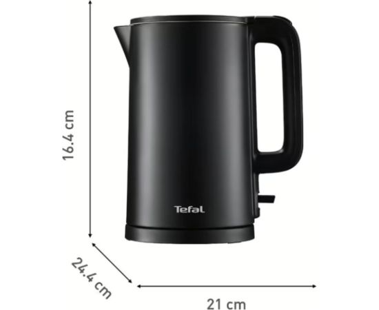 Tefal KO1408E0 Black Thermo Protect Tējkanna 1.5L 1500W