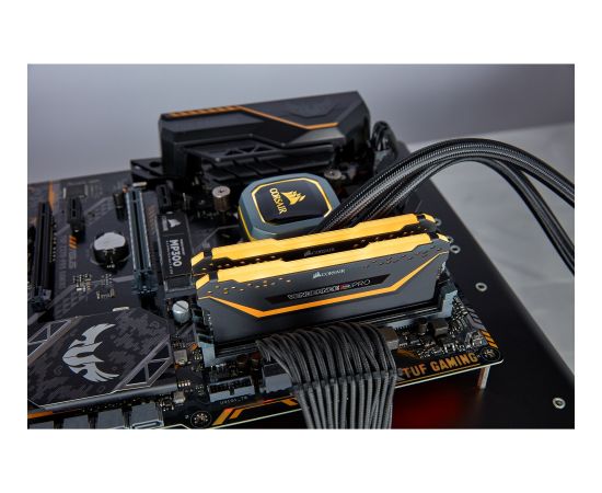 Corsair DDR4 - 16GB -3200 - CL - 16 TUF Gaming Edition Kit, RAM - Vengeance RGB PRO ( CMW16GX4M2C3200C16-TUF)