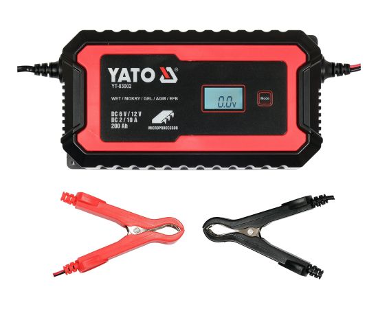 Lādētājs Yato YT-83002; 6/12 V