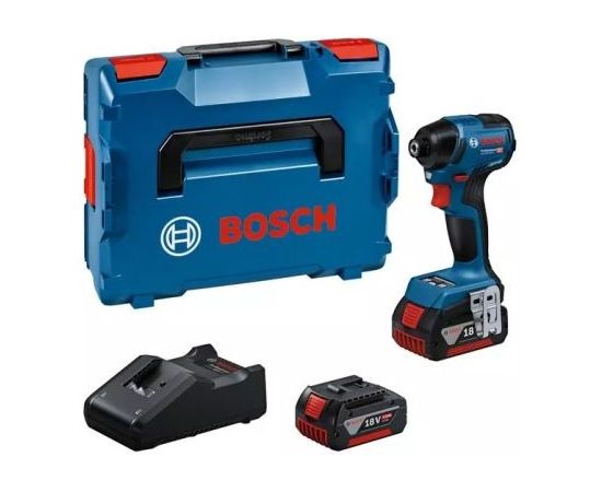 Triecienskrūvgriezis Bosch GDR 18V-220 C Professional; 18 V; 2x5,0 Ah akum.