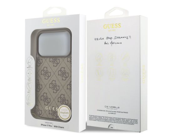 Guess 4G Charm Case Чехол для Apple iPhone 17 Pro