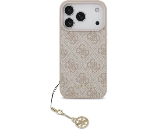 Guess 4G Charm Case Aizsargapvalks priekš Apple iPhone 17 Pro
