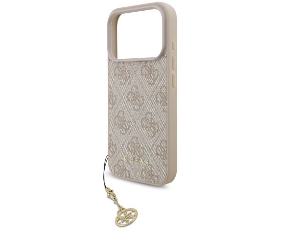 Guess 4G Charm Case Aizsargapvalks priekš Apple iPhone 17 Pro