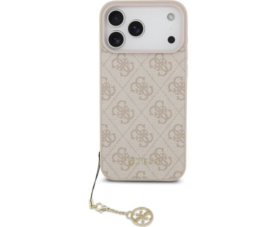 Guess 4G Charm Case Aizsargapvalks priekš Apple iPhone 17 Pro Max