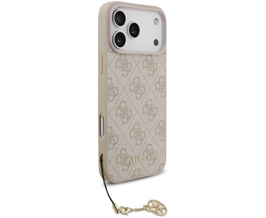 Guess 4G Charm Case Aizsargapvalks priekš Apple iPhone 17 Pro Max