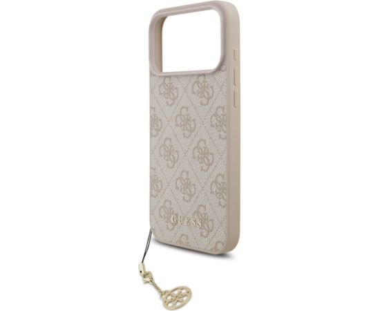 Guess 4G Charm Case Aizsargapvalks priekš Apple iPhone 17 Pro Max