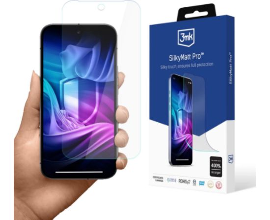3MK Silky Matt Pro Protective Film Aizsargplēvīte ekrānam priekš Apple iPhone 17 Pro Max