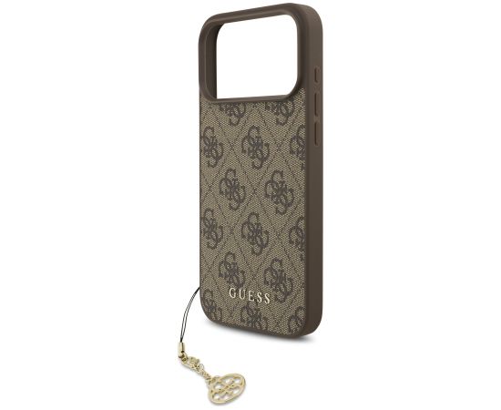Guess 4G Charm Case Aizsargapvalks priekš Apple iPhone 17 Pro Max