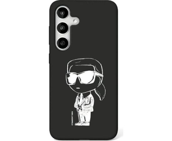 Karl Lagerfeld Silicone Graffiti Ikonik Printed Logo MagSafe Silikona Apvalks Samsung Galaxy S25 Ultra