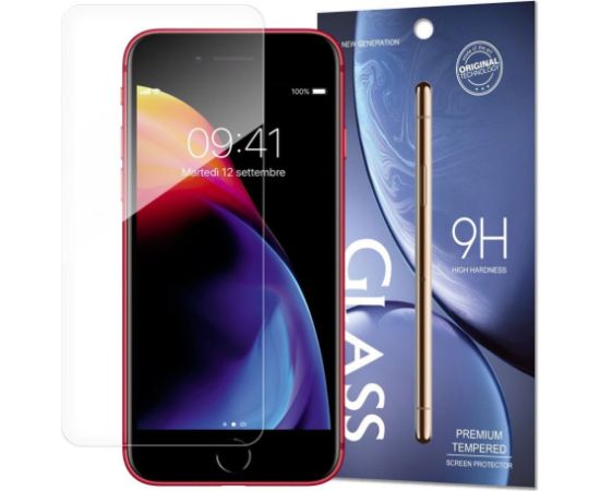 Hurtel -  Tempered Glass 9H tempered glass iPhone SE 2022 / SE 2020 / iPhone 8 / iPhone 7 / iPhone 6S / iPhone 6 (packaging - envelope)