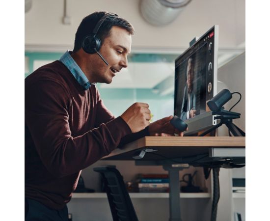 HP Poly Voyager Focus 2-M USB-C-C Headset USB-C/A Adapter Charging Stand