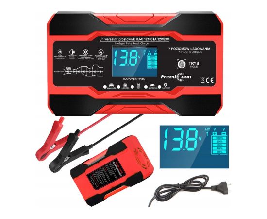 Rj Tianye FreedConn RJ-C 121001A 12V, 10A /24V 5A battery charger